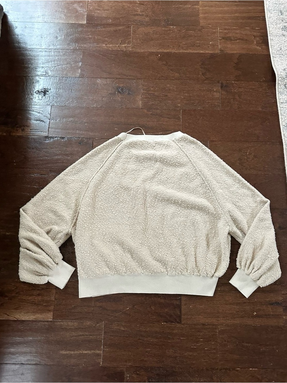 Free People Found My Friend Pullover in tan size Medium-NWT - Picture 11 of 11
